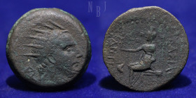 SELEUKID EMPIRE: Antiochos IV Epiphanes. AE Tetrachalkon.