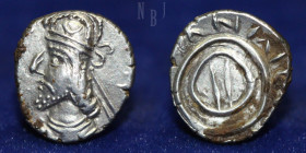 Persis Kingdom: 2nd unknown king, late 1st century AD, AR Hemidrachm.
