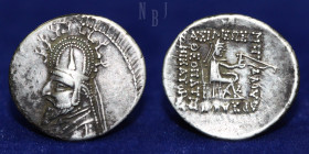 KINGS of PARTHIA: Sinatruces. 93-70 BC. Silver Drachm. Ecbatana Mint.