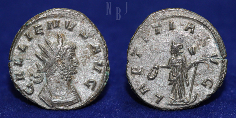 ROMAN EMPIRE: Gallienus AE Antoninianus. Mediolanum (Milan) Mint, 260-268 AD. Ob...