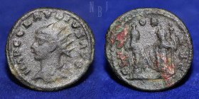 ROMAN: Claudius II Gothicus (268-270AD)
AE Antoninianus, Antioch mint.