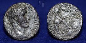 SELEUCIS and PIERIA: AUGUSTUS AR Silver Tetradrachm. Antioch, circa 6 AD.