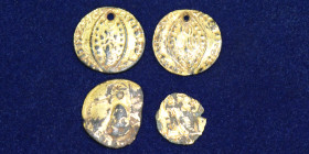 Byzantine or Italy Venice, Gold Plated Coins.