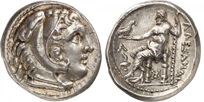GRECE ANTIQUE
Macédoine Alexandre le Grand, Amphipolis (336-323 av. J.C.). Tétr...