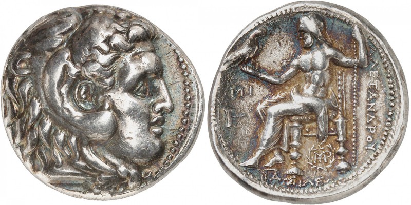 GRECE ANTIQUE
Macédoine, Alexandre le Grand (336-323 av. J.C.). Tétradrachme ar...