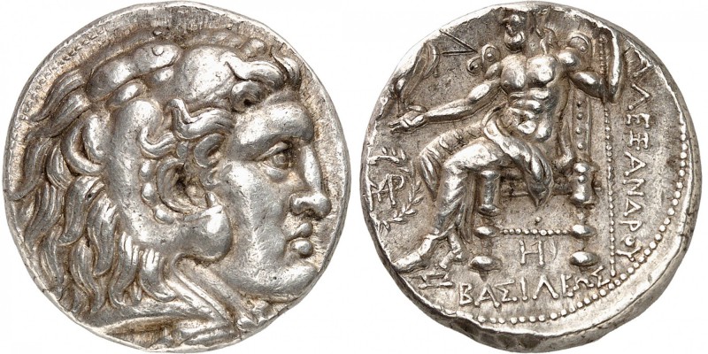 GRECE ANTIQUE
Royaume de Macédoine, Alexandre le Grand (336-323 av. J.C.). Tétr...
