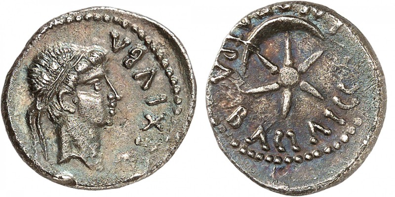 GRECE ANTIQUE
Maurétanie, Juba II et Cléopâtre (19 av. J.C. – 6 ap. J.C.). Deni...