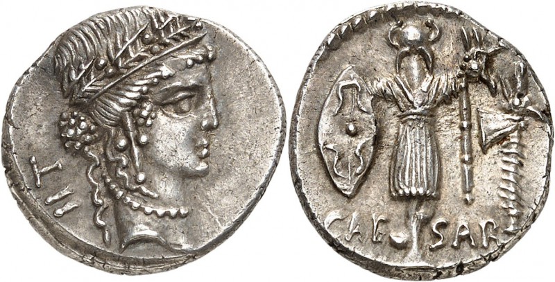 EMPIRE ROMAIN
Jules César (60-44 av. J.C.). Commémoration des victoires gaulois...