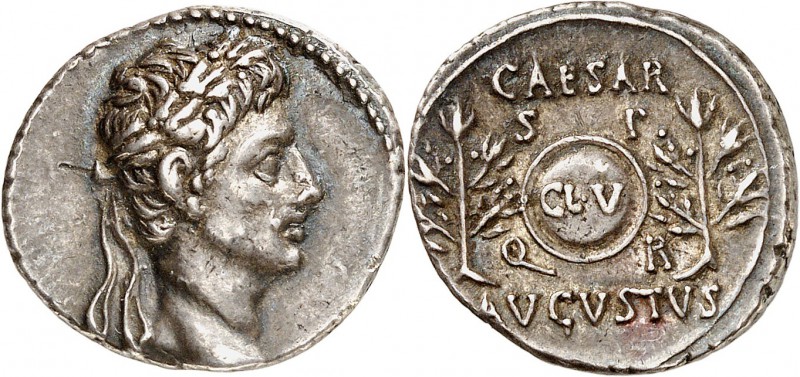 EMPIRE ROMAIN
Octave Auguste (19-18 av. J.C.), Colonia Caesaraugusta. Denier.
...