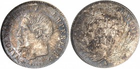 FRANCE
Napoléon III (1852-1870). 20 centimes 1860, Paris.
Av. Tête nue à gauche. Rv. Valeur dans une couronne.
G. 305.
NGC MS 67. Magnifique patin...