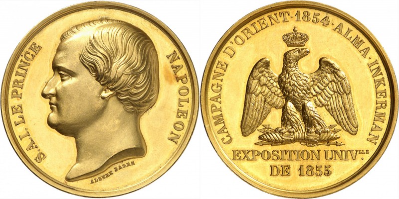 FRANCE
Napoléon III (1852-1870). Prince Napoléon Joseph Bonaparte, médaille en ...