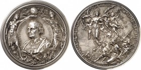 USA
Christophe Colomb. Médaille en argent 1892, célébrant le 400ème anniversaire de la découverte de l’Amérique, par L. Pogliaghi et A. Cappuccio.
A...
