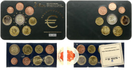 Finland & Belgium 1 Euro Cent - 2 Euro 1999 - 2008 Set Lot of 16 Coins