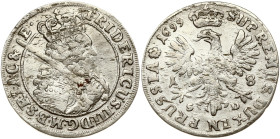 Brandenburg-Prussia 18 Groscher 1699 SD Konigsberg