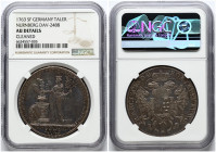 Nurnberg Taler 1763 SF-ILOE NGC AU DETAILS