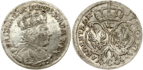 Prussia 6 Groscher 1757 C