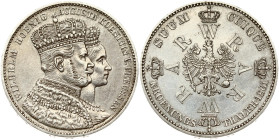 Prussia Taler 1861 A Coronation