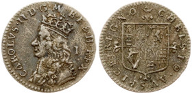 Great Britain Penny ND (1660-1662)