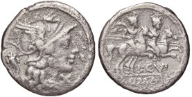 ROMANE REPUBBLICANE - CUPIENNIA - L. Cupiennius (147 a.C.) - Denario B. 1; Cr. 218/1 (AG g. 3,8)

meglio di MB