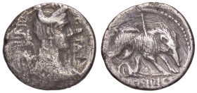 ROMANE REPUBBLICANE - HOSIDIA - C. Hosidius C. f. Geta (68 a.C.) - Denario B. 1; Cr. 407/2 (AG g. 3,36)

MB