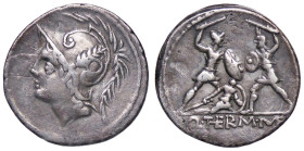 ROMANE REPUBBLICANE - MINUCIA - Q. Minucius Thermus M. f. (103 a.C.) - Denario B. 19; Cr. 319/1 (AG g. 3,89)

BB+
