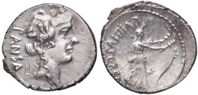 ROMANE REPUBBLICANE - VIBIA - C. Vibius C. f C. n. Pansa Caetronianus (48 a.C.) - Denario B. 16; Cr. 449/2 (AG g. 3,51)

qSPL