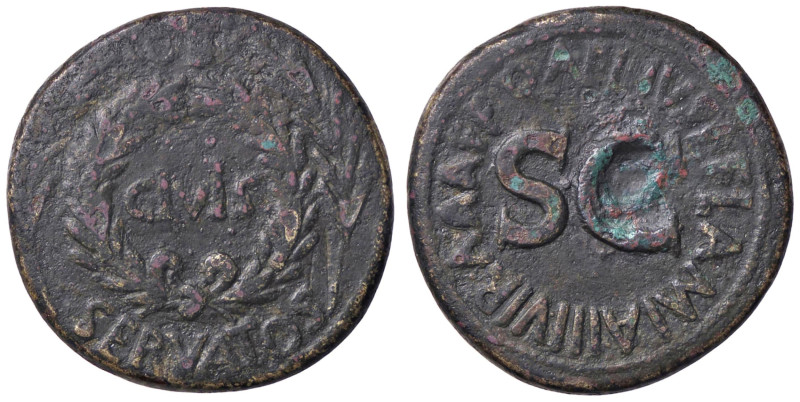 ROMANE IMPERIALI - Augusto (27 a.C.-14 d.C.) - Sesterzio C. 341 (AE g. 27,15)
...