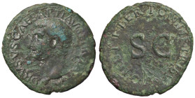 ROMANE IMPERIALI - Druso († 23) - Asse C. 2; RIC 45 (AE g. 9,99)

qBB