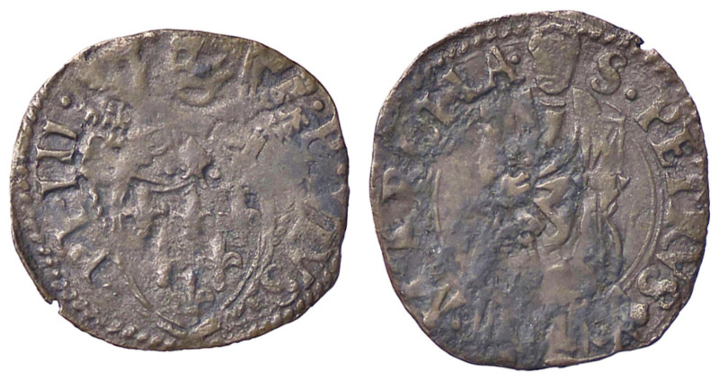 ZECCHE ITALIANE - ANCONA - Paolo III (1534-1549) - Quattrino R (MI g. 0,72)

m...