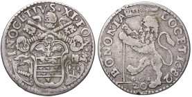 ZECCHE ITALIANE - BOLOGNA - Innocenzo XI (1676-1689) - Lira 1682 RR (AG g. 6,1)

qBB