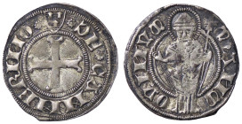 ZECCHE ITALIANE - CAMERINO - Governo Popolare (1434-1444) - Grosso CNI 14; Biaggi 526 RR (AG g. 1,11)

MB-BB