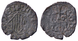 ZECCHE ITALIANE - CATANIA - Federico IV il Semplice (1355-1377) - Denaro Spahr 266/273; MIR 1 R (MI g. 0,53)

bel BB