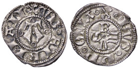 ZECCHE ITALIANE - FERMO - Eugenio IV (1446-1447) - Bolognino CNI 1; Munt. 37 RR (AG g. 1,01)

qSPL