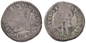 ZECCHE ITALIANE - FERRARA - Ercole II d'Este (1534-1559) - Muraiola CNI 65/95; MIR 301 (AG g. 1,51)

qMB