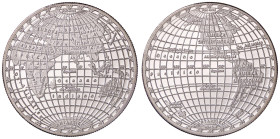 REPUBBLICA ITALIANA - Repubblica Italiana (monetazione in lire) (1946-2001) - Oncia Globo Terrestre AG

FS