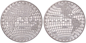 REPUBBLICA ITALIANA - Repubblica Italiana (monetazione in lire) (1946-2001) - Oncia Globo Terrestre AG

FS