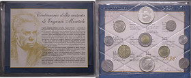 REPUBBLICA ITALIANA - Repubblica Italiana (monetazione in lire) (1946-2001) - Serie zecca 1996 Mont. 33 In confezione - 11 valori

FDC