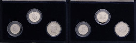 REPUBBLICA ITALIANA - Repubblica Italiana (monetazione in lire) (1946-2001) - Trittico 1993 - Banca d'Italia Mont. 42bis R AG In scatola senza il cart...