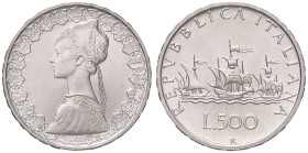 REPUBBLICA ITALIANA - Repubblica Italiana (monetazione in lire) (1946-2001) - 500 Lire 2001 - Caravelle Mont. 36 AG

FDC
