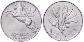 REPUBBLICA ITALIANA - Repubblica Italiana (monetazione in lire) (1946-2001) - 10 Lire 1949 Mont. 7 IT

FDC