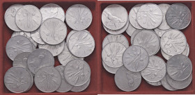 REPUBBLICA ITALIANA - Repubblica Italiana (monetazione in lire) (1946-2001) - 10 Lire 1949 Mont. 7 IT Lotto di 47 esemplari

BB+÷SPL