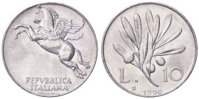 REPUBBLICA ITALIANA - Repubblica Italiana (monetazione in lire) (1946-2001) - 10 Lire 1950 Mont. 9 IT

FDC
