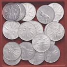 REPUBBLICA ITALIANA - Repubblica Italiana (monetazione in lire) (1946-2001) - 10 Lire 1950 Mont. 9 IT Lotto di 21 esemplari

SPL÷qFDC