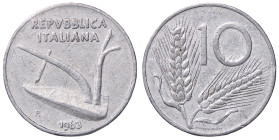 REPUBBLICA ITALIANA - Repubblica Italiana (monetazione in lire) (1946-2001) - 10 Lire 1963 (IT g. 1,75) Falso d'epoca

BB