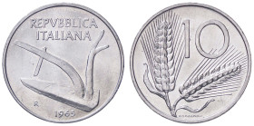 REPUBBLICA ITALIANA - Repubblica Italiana (monetazione in lire) (1946-2001) - 10 Lire 1965 Mont. 14 IT

FDC