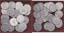REPUBBLICA ITALIANA - Repubblica Italiana (monetazione in lire) (1946-2001) - 5 Lire 1948 Mont. 6 NC IT Lotto di 48 esemplari

BB÷SPL