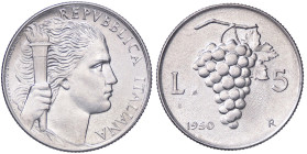 REPUBBLICA ITALIANA - Repubblica Italiana (monetazione in lire) (1946-2001) - 5 Lire 1950 Mont. 8 IT

FDC