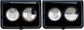 REPUBBLICA ITALIANA - Repubblica Italiana (monetazione in euro) (2002) - 10 e 5 Euro 2004 - Puccini AG In confezione Scritte sulla confezione

FS