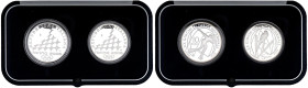 REPUBBLICA ITALIANA - Repubblica Italiana (monetazione in euro) (2002) - 10 e 5 Euro 2005 - Torino 2006 AG 3° emissione Scritte sulla confezione

FS...