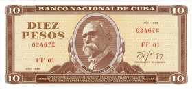 CARTAMONETA ESTERA - CUBA - Repubblica - 10 Pesos 1989

FDS
